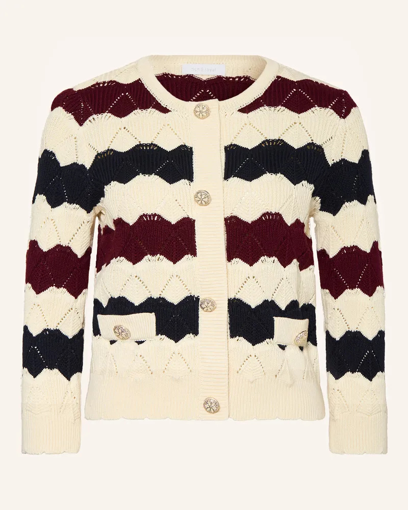Rich&Royal Strickjacke Ecru