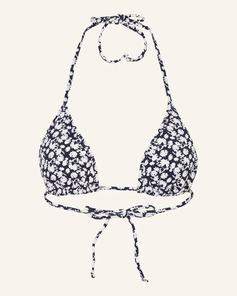 Marc O'Polo Triangel-Bikini-Top blau Dunkelblau