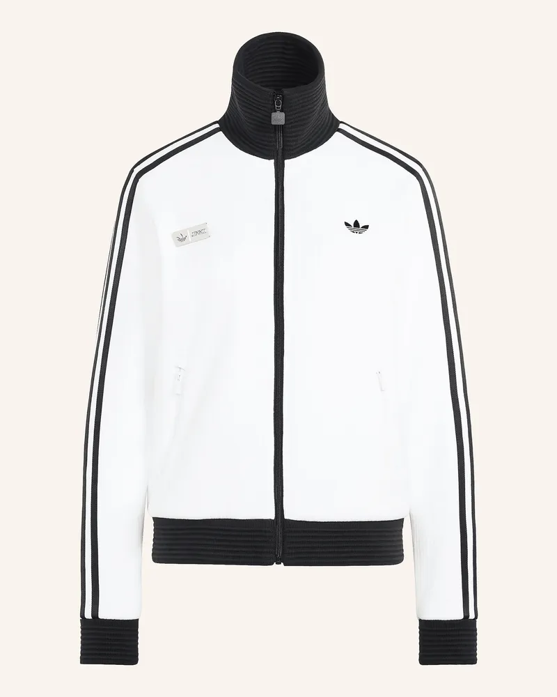 adidas Trainingsjacke Fan Og weiss Weiss