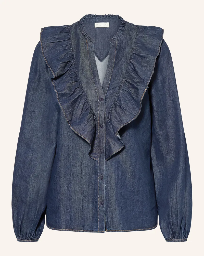Phase Eight Jeansbluse Alexia Mit Volants blau Dunkelblau