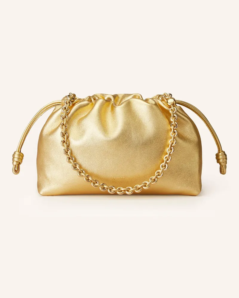 Loewe Schultertasche FLAMENCO Gold
