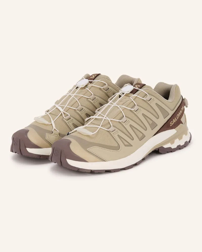 Salomon Wanderschuhe XA PRO 3D V9 LIFELONG Beige