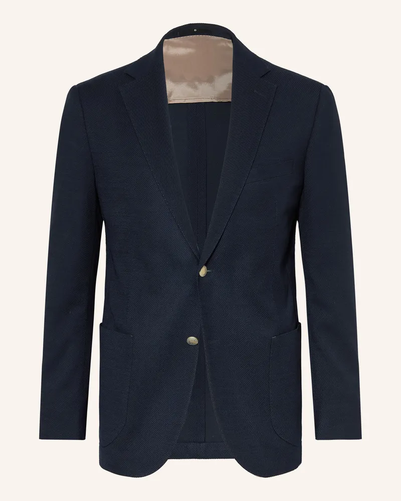 Dressler Sakko Slim Fit blau Dunkelblau