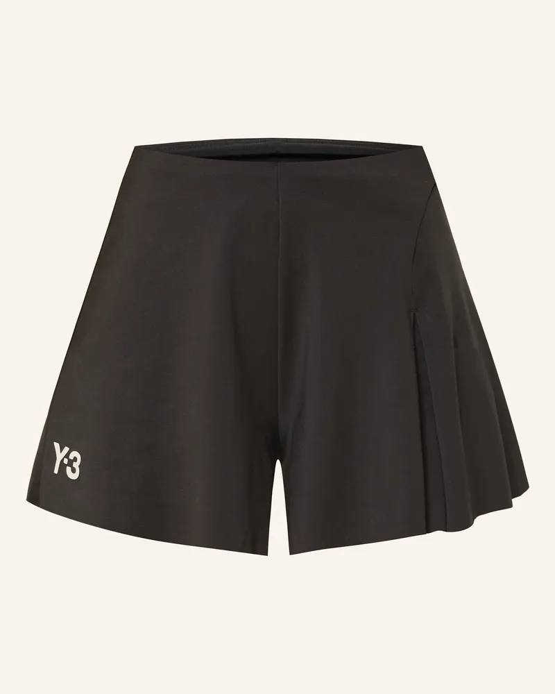 Y-3 2-in-1-Tennisshorts Y-3 MATCH Schwarz