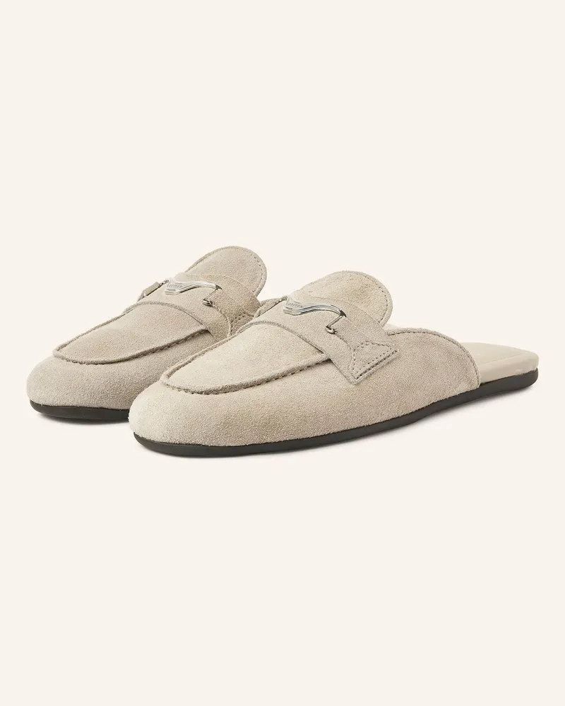 Nubikk Slipper JOAN MULE Grau