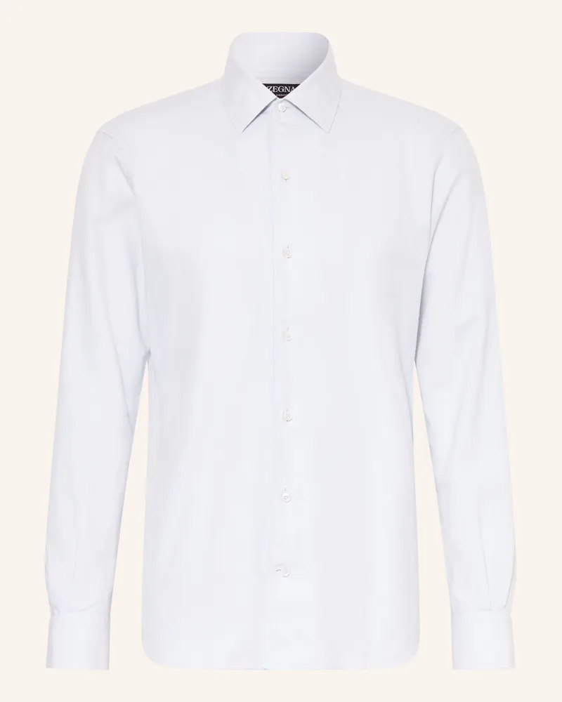 Ermenegildo Zegna Hemd Regular Fit blau Hellblau