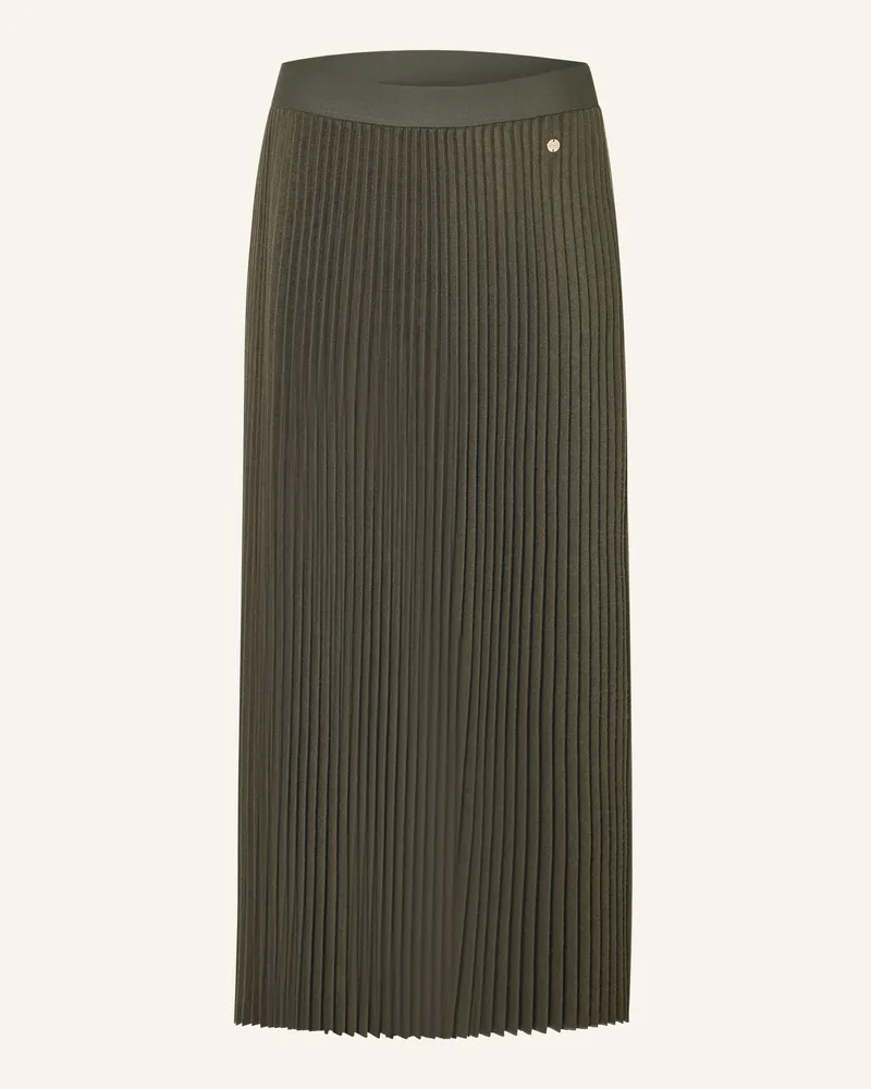 Marc Cain Plisseerock Aus Flanell gruen 599