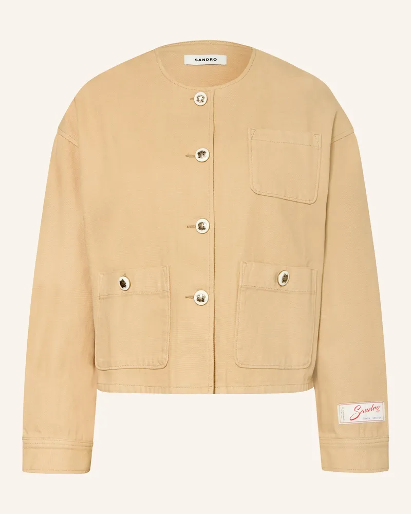 Sandro Jacke Beige
