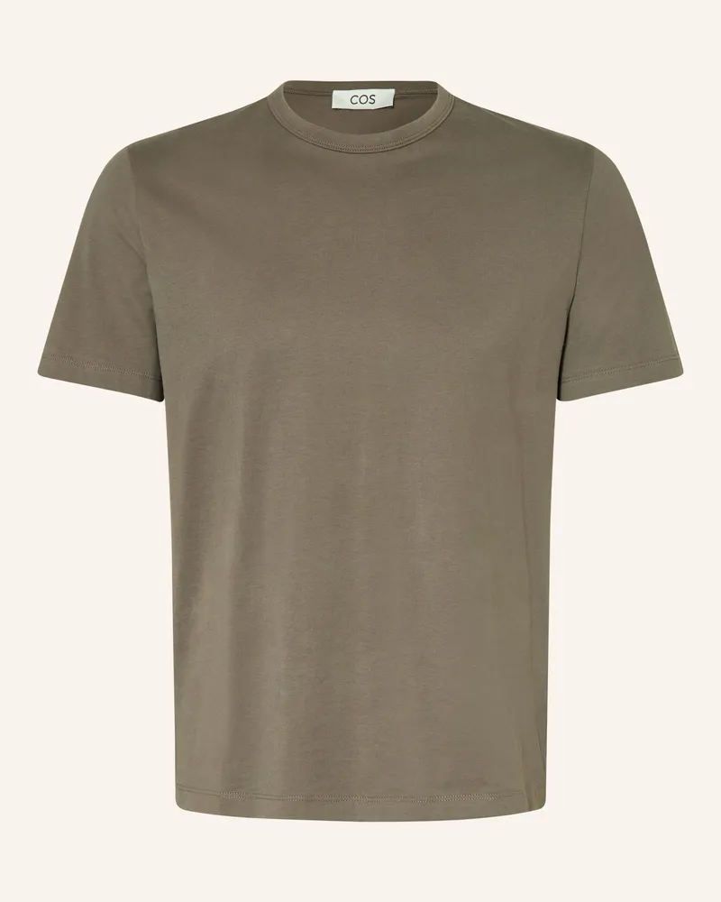 COS T-Shirt gruen Khaki