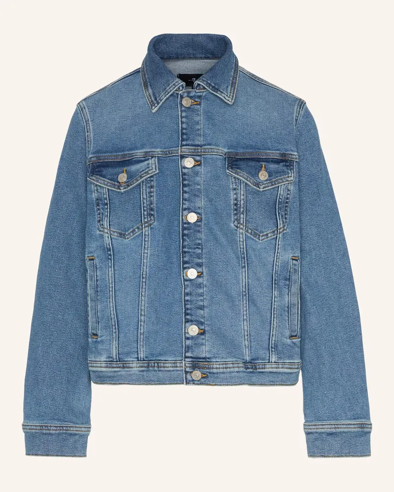 7 for all mankind Adi Jacket blau Blau