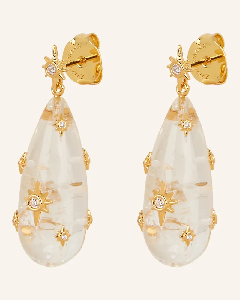 Zimmermann Ohrhänger CRYTSAL DROP Gold