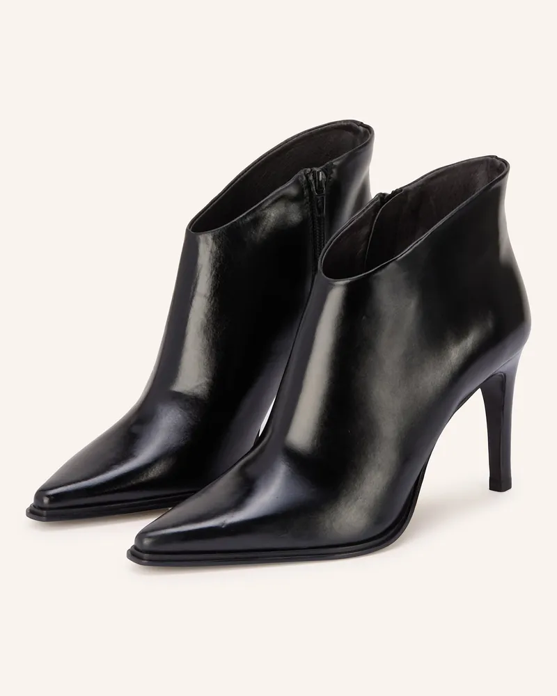 Zinda Stiefelette Lux schwarz Schwarz