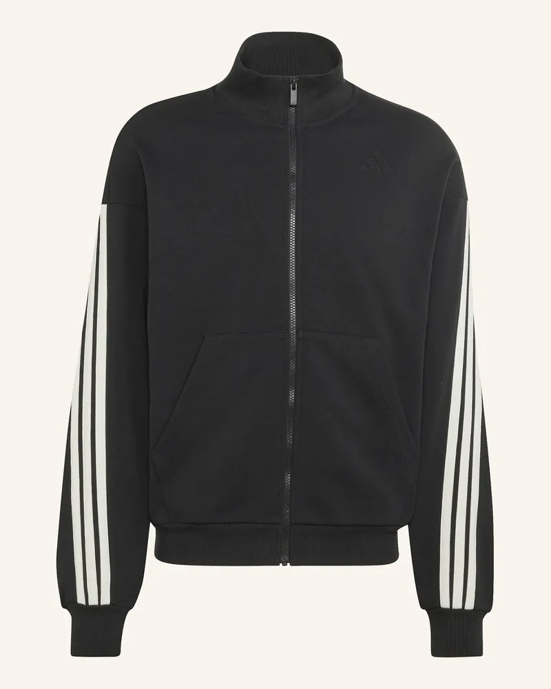 adidas Adidas Kit 3-Streifen Trainingsjacke schwarz Schwarz