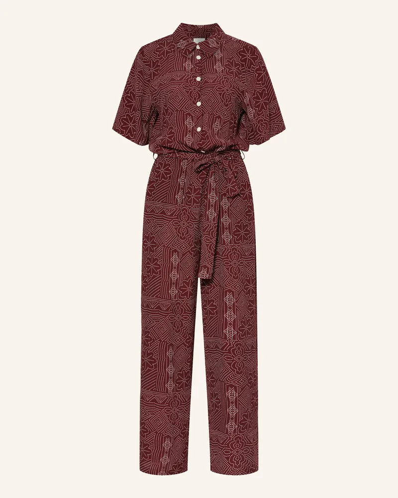 Part Two Jumpsuit TILLA Dunkelrot