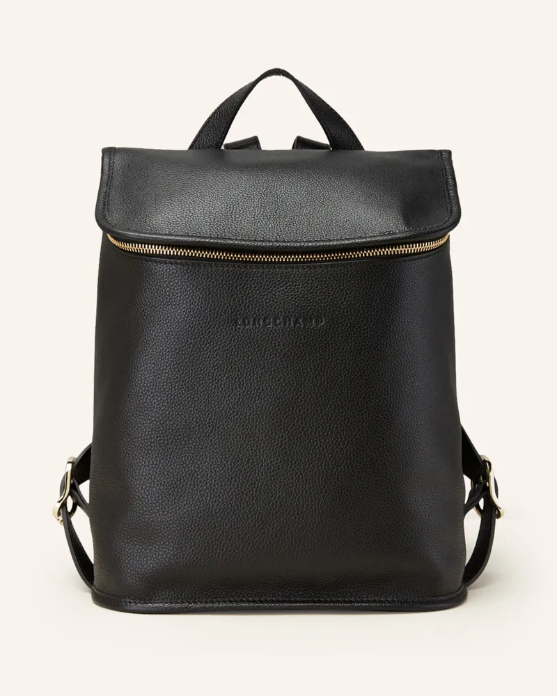 Longchamp Rucksack Foulonné schwarz Schwarz