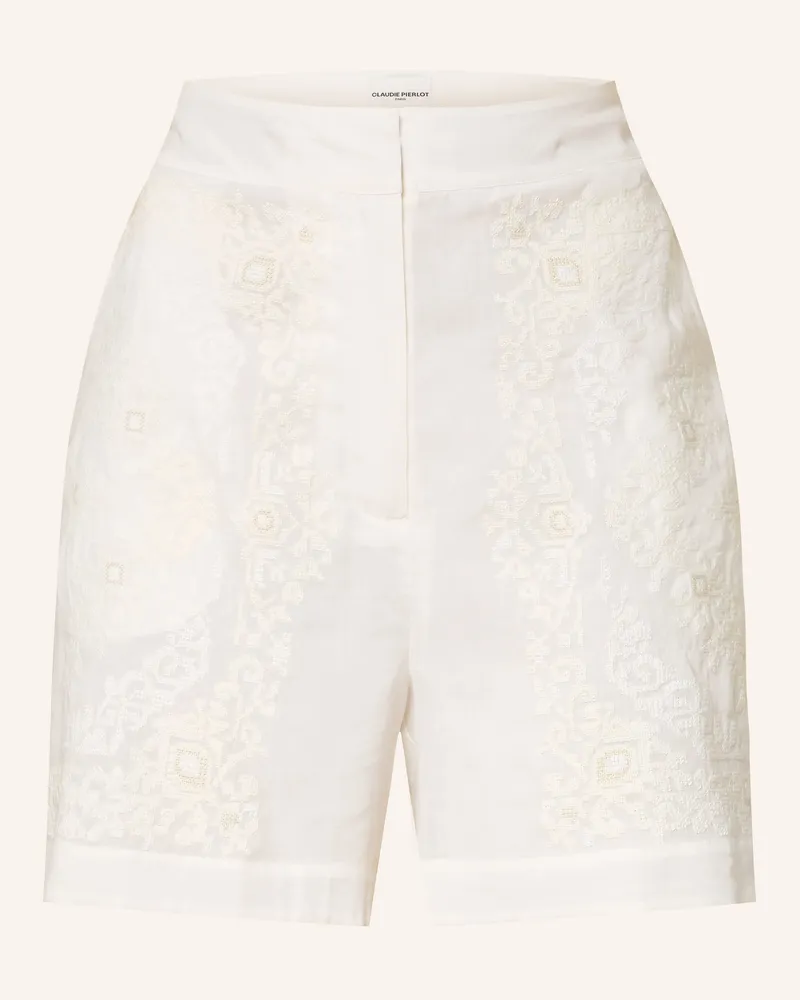 Claudie Pierlot Shorts Ecru