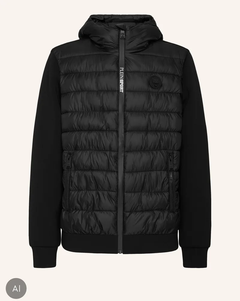 Philipp Plein Jacke Tiger schwarz Schwarz
