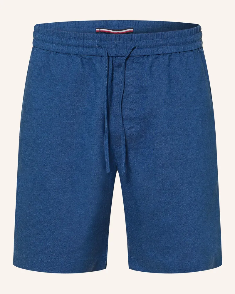 Tommy Hilfiger Leinenshorts Dover Regular Fit blau Blau