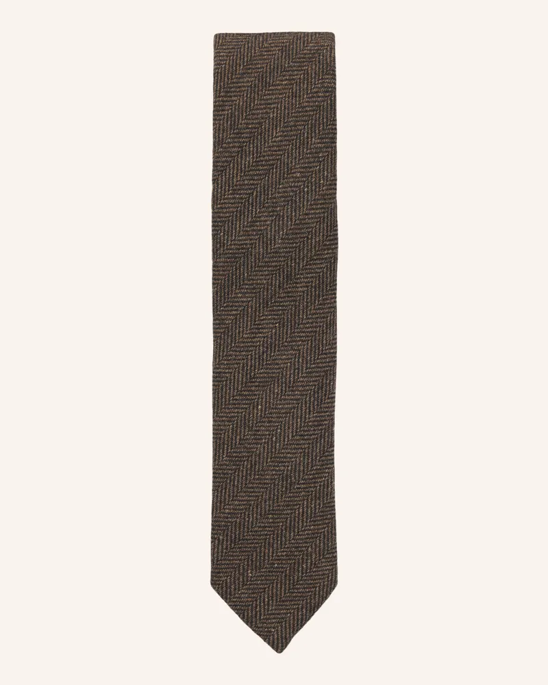 HUGO BOSS Krawatte TIE CM 6 Braun