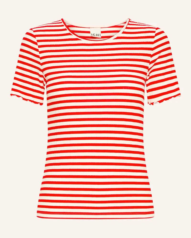 ICHI T-Shirt IHCELLA Rot