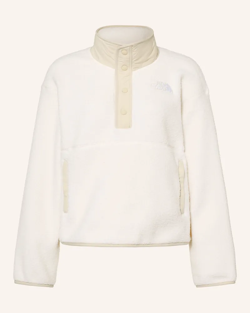 The North Face Fleecejacke Cragmont Snap weiss Creme