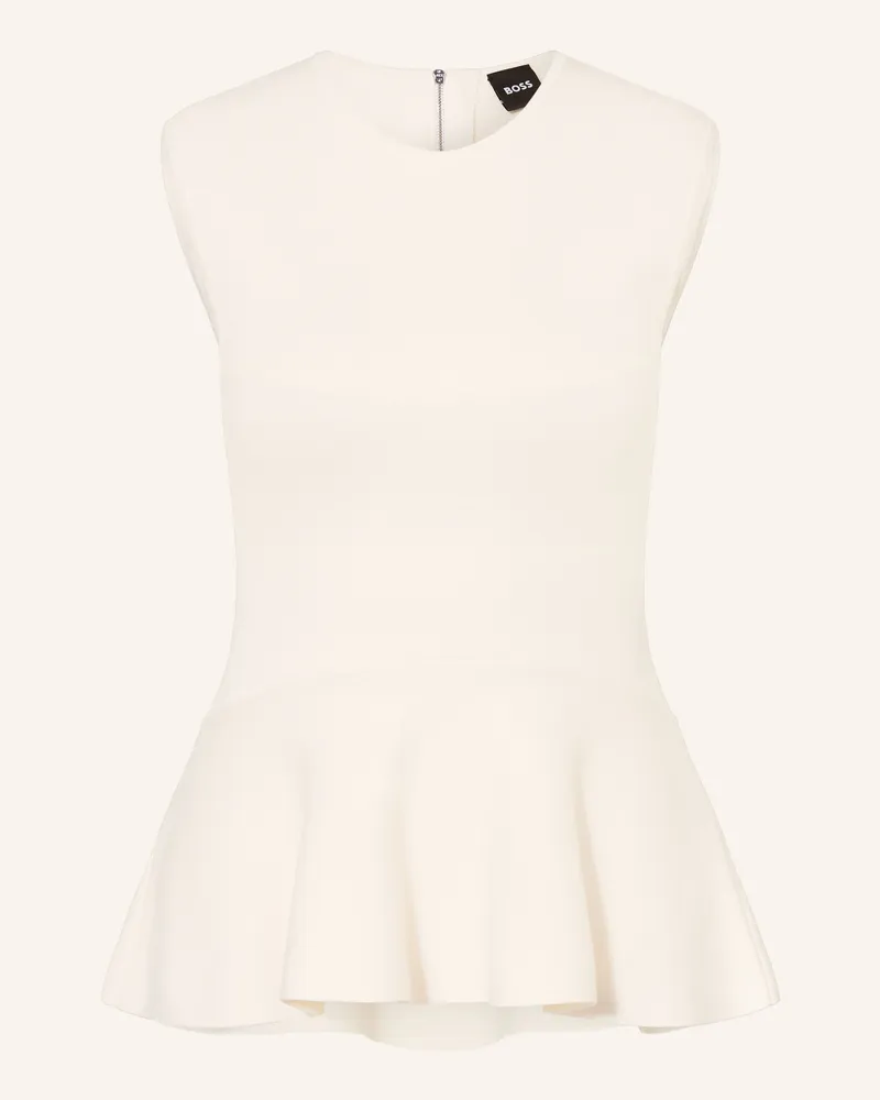 HUGO BOSS Jerseytop FILLO Ecru
