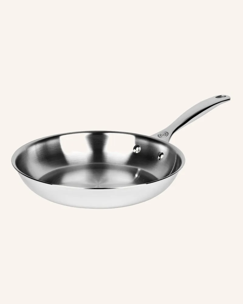 Le Creuset Pfanne 3-Ply Plus silber Silber