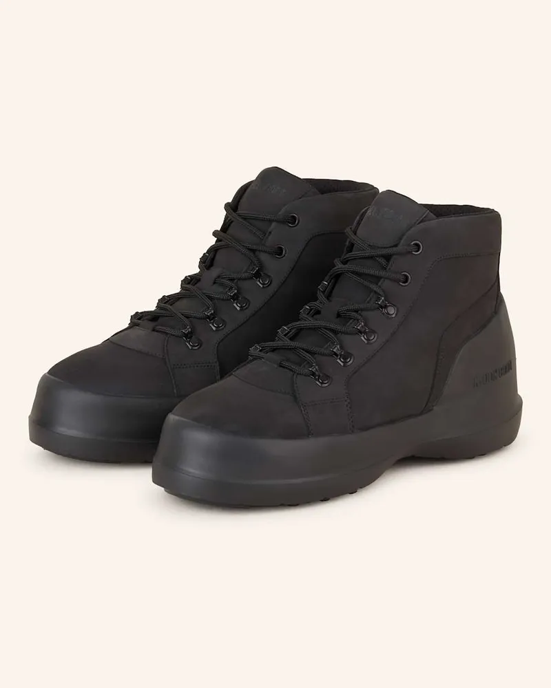 Moon Boot Schnürboots LUNA TREK - SCHWARZ