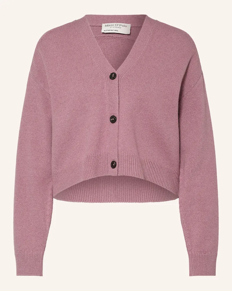 Marc O'Polo Strickjacke rosa Altrosa