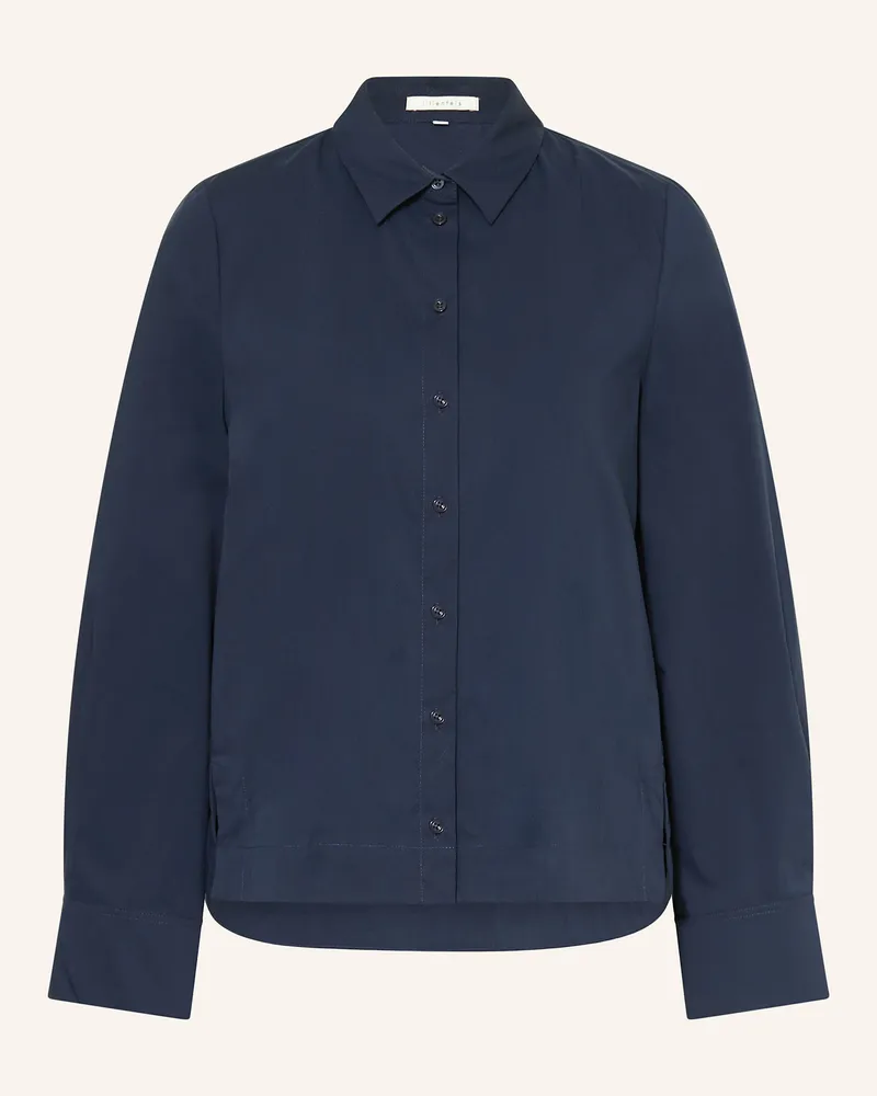 lilienfels Hemdbluse blau Dunkelblau