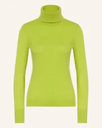 Darling Harbour Rollkragenpullover aus Cashmere Gruen