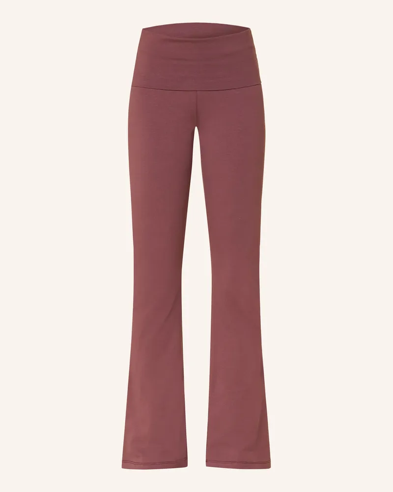 Mandala Yoga-Hose Classic Rolldown rot Altrosa