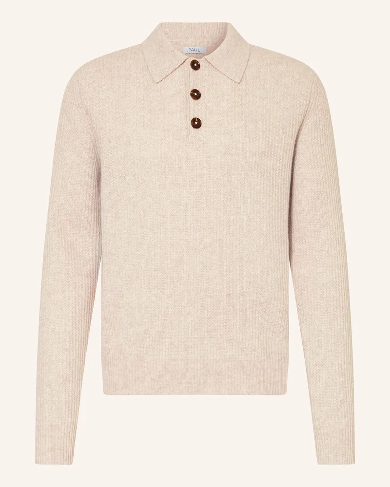 paul Strick-Poloshirt Beige