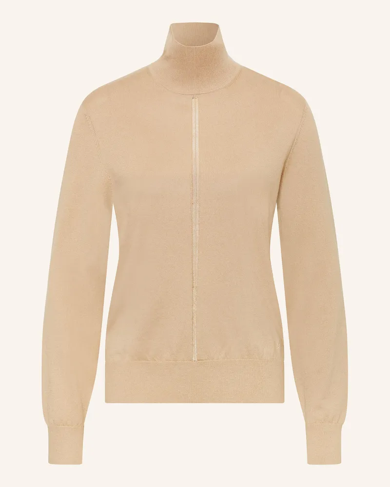 HUGO BOSS Pullover Faghettini braun Camel