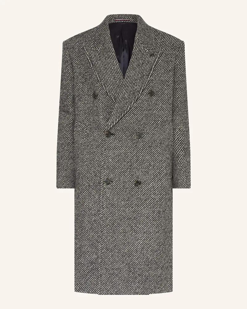 Tommy Hilfiger Wollmantel Schwarz