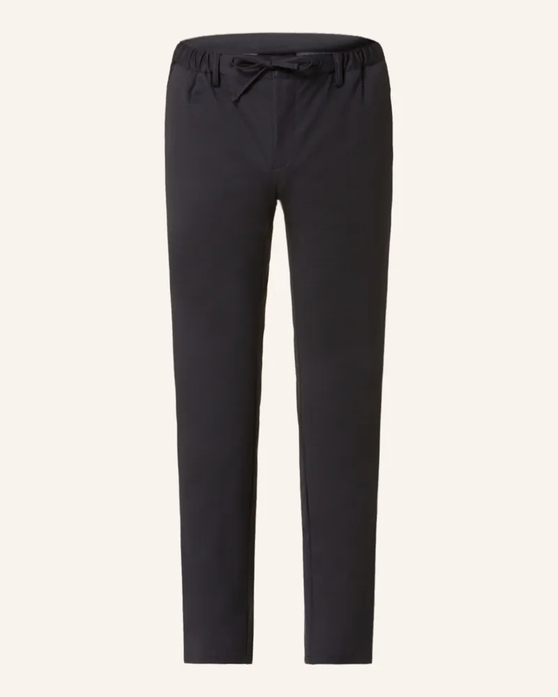 paul Anzughose Slim Fit Dunkelblau