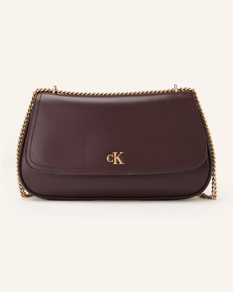 Calvin Klein Umhängetasche Dunkelrot