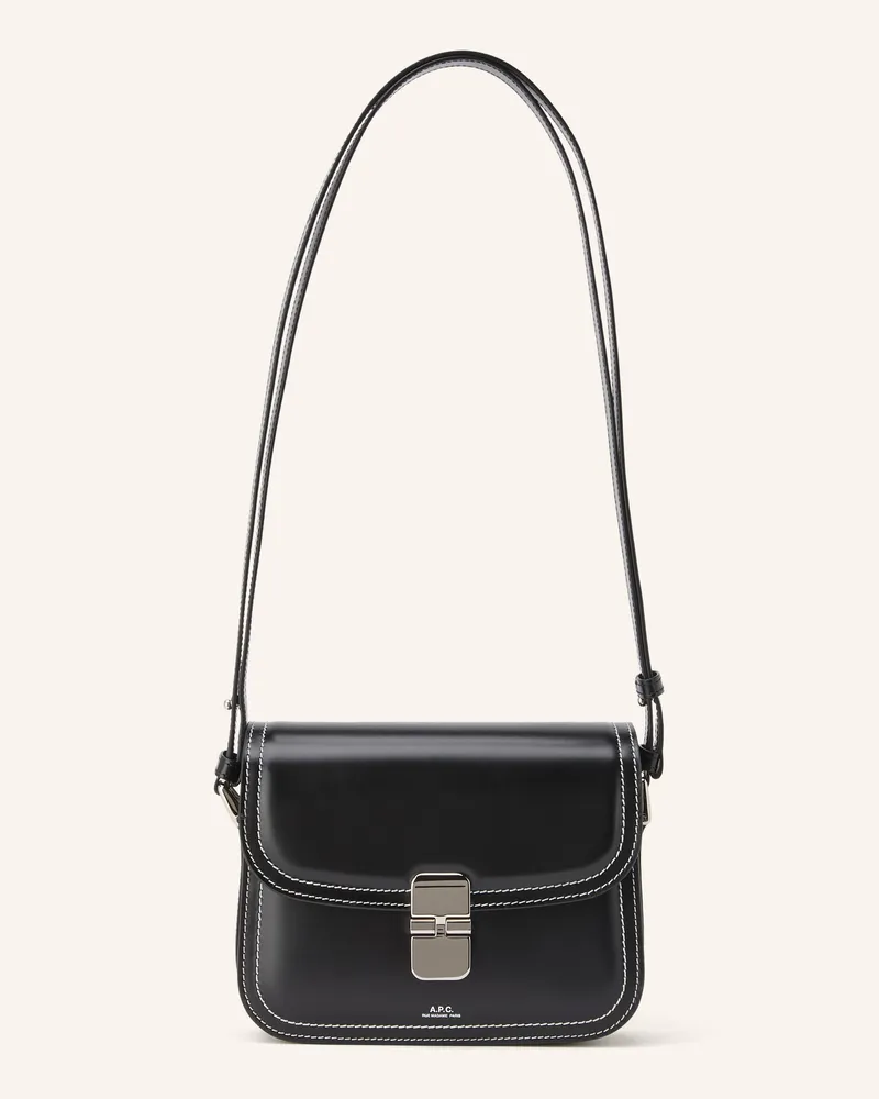 A.P.C. Umhängetasche Grace Small schwarz Schwarz