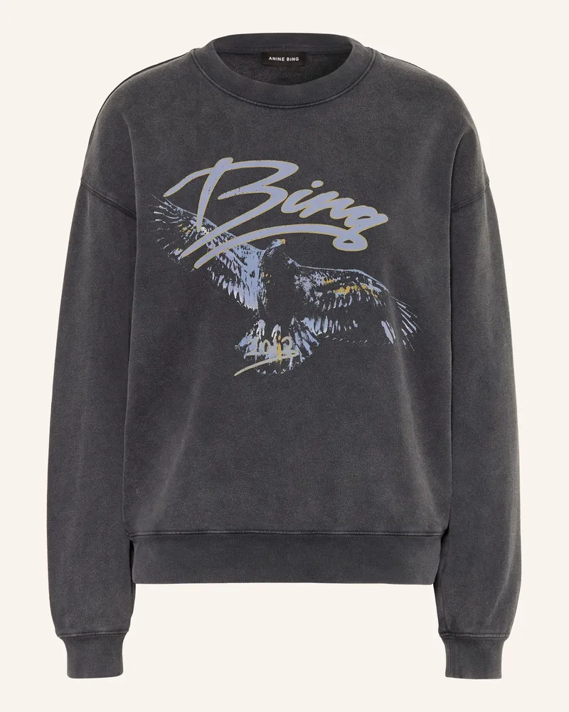 Anine Bing Sweatshirt Spencer schwarz Schwarz