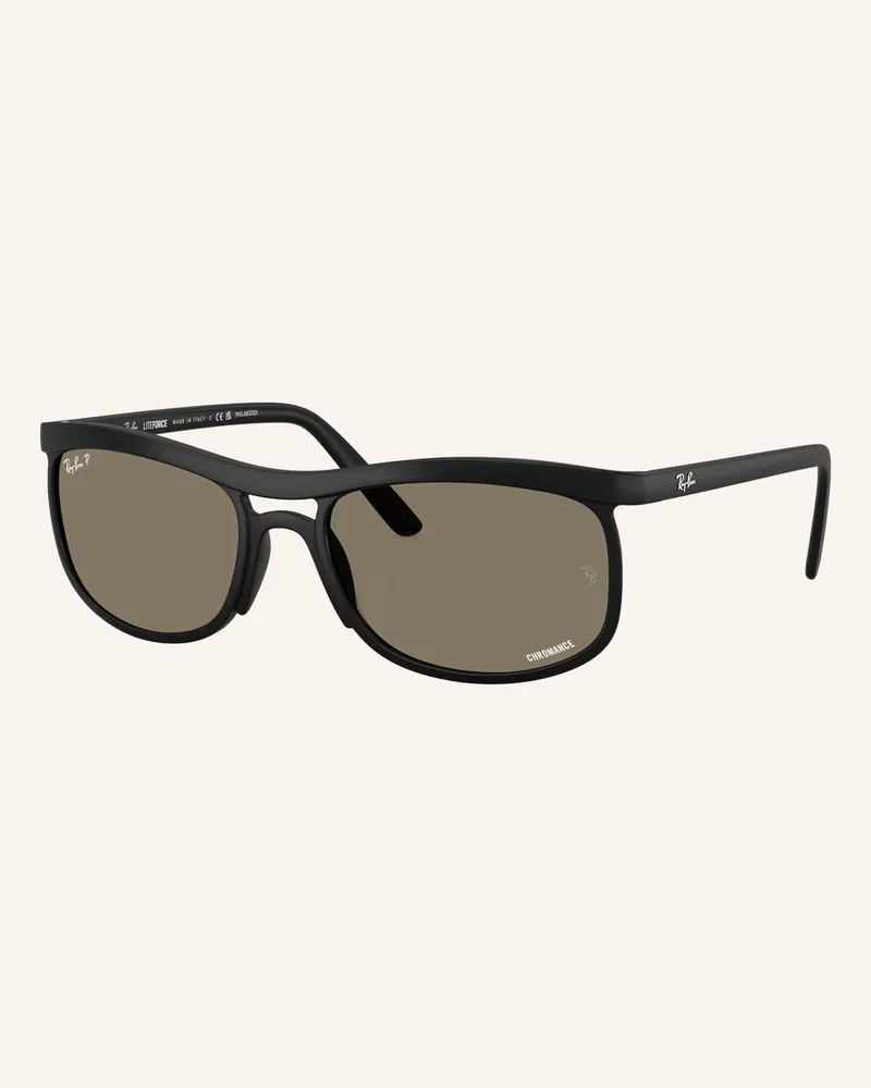 Ray Ban Sonnenbrille rb4452ch schwarz Matt