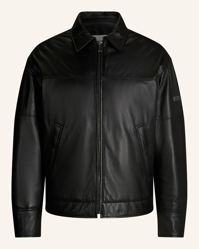 JOOP! Lederjacke Schwarz