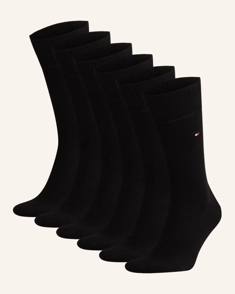 Tommy Hilfiger 6er-Pack Strümpfe schwarz 001