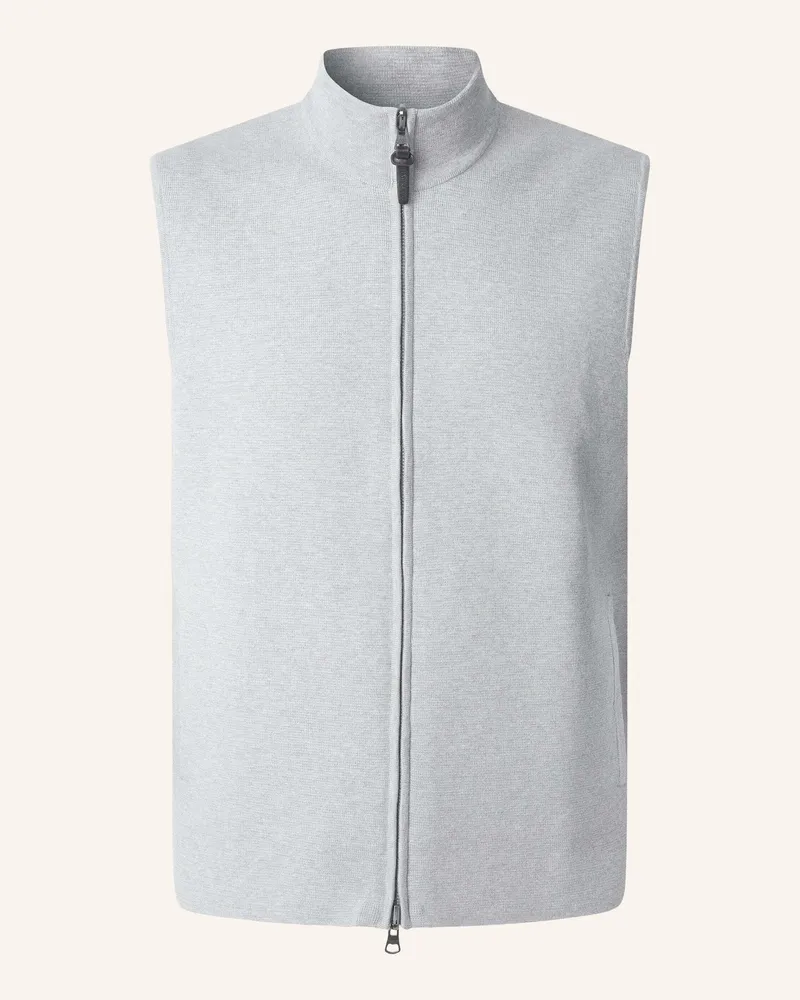 Hackett Gilet MILANO GILET Hellgrau