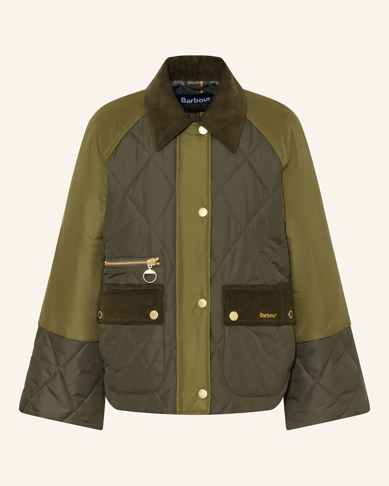 Barbour Steppjacke MARTHA Dunkelgrün