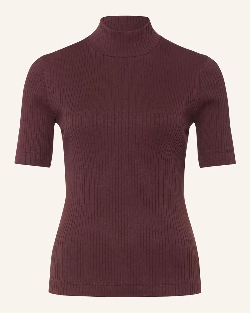 Marc O'Polo T-Shirt rot Dunkelbraun