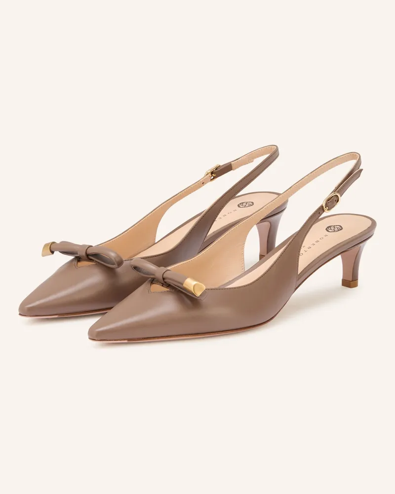 FESTA Milano Slingpumps Senyal braun Braun