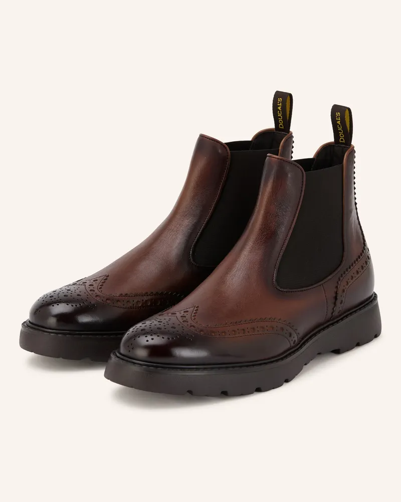 Doucal´s Chelsea-Boots Beatles braun Braun