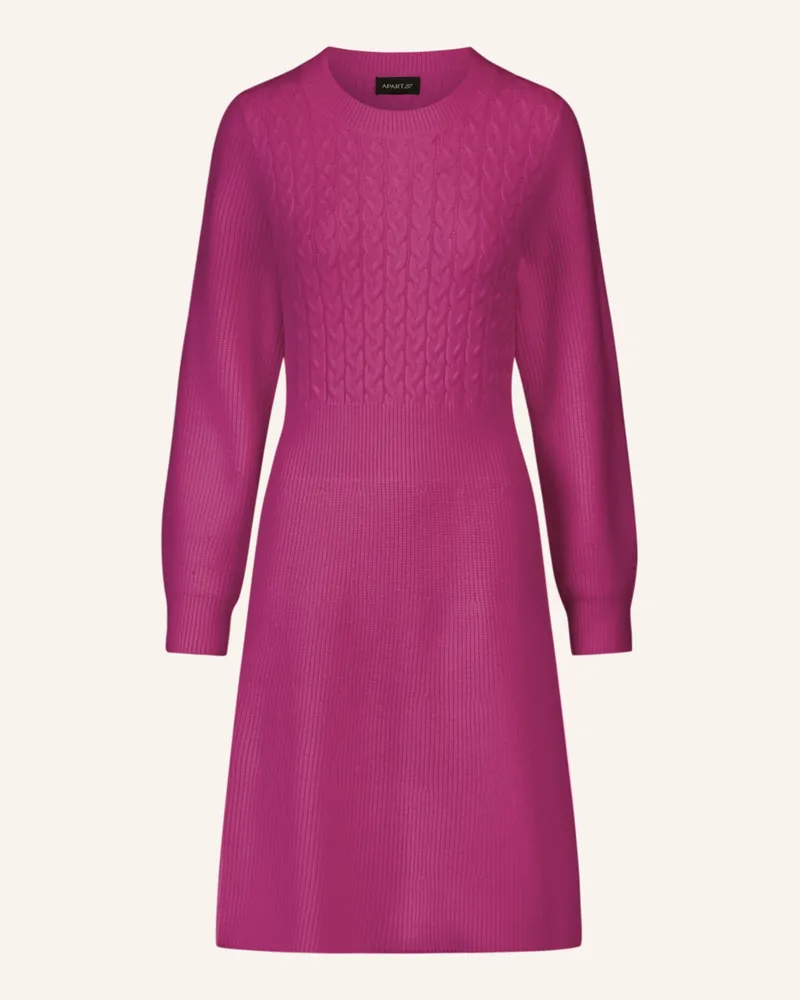 Apart Strickkleid Lila
