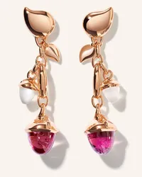 TAMARA COMOLLI Ohrringe OHRRINGE MIKADO DANGLING 2 ACORNS Rosegold