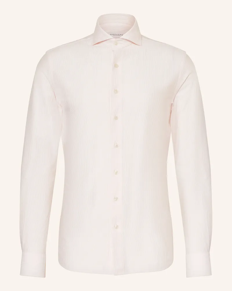 Profuomo Hemd Slim Fit Hellrosa